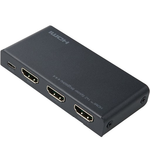 컴스 2포트 8K60Hz HDMI 분배기 다운스케일링 지원 PT347