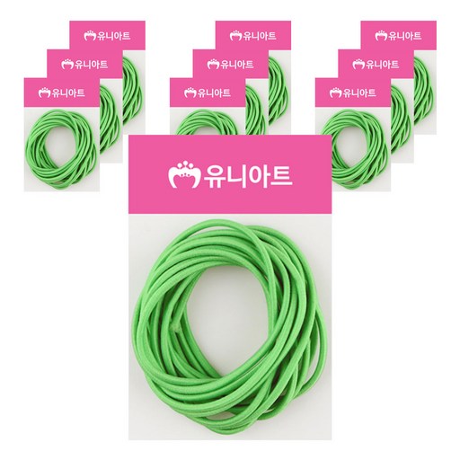 유니아트 1000 칼라 고무줄