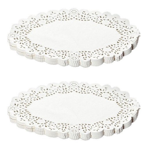 마켓감성 도일리페이퍼 타원형 150p 19cm