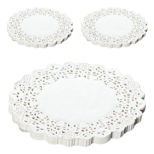마켓감성 도일리 페이퍼 원형 24cm 150p