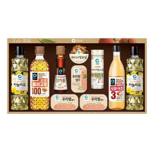 청정원 선물세트 9호 + 쇼핑백