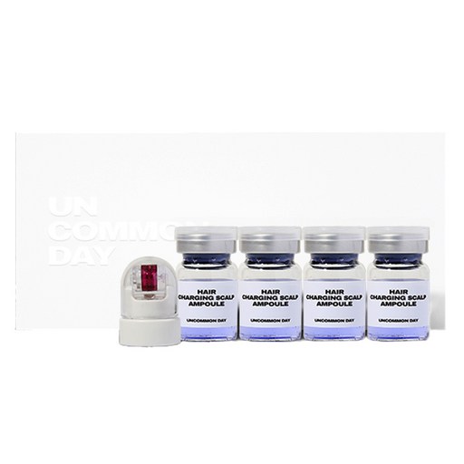 언커먼데이 두피케어 탈모증상완화 기능성 앰플 5ml x 4p 세트