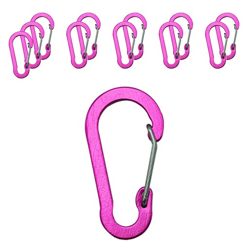 DM 트래킹 멀티 컬러 와이어 카라비너