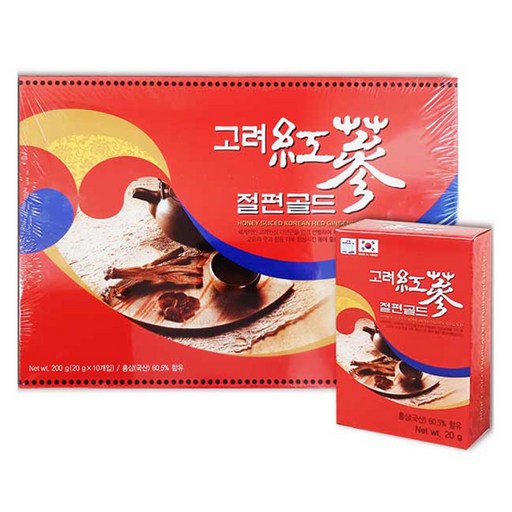 조은약초 고려홍삼절편 골드
