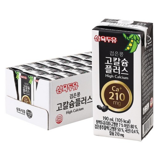 삼육두유 검은콩 고칼슘 플러스