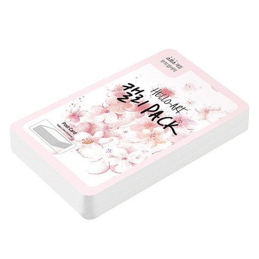 종이문화 헬로우아트캘리팩 두꺼운 스므스 엽서 200g 30 스노우화이트