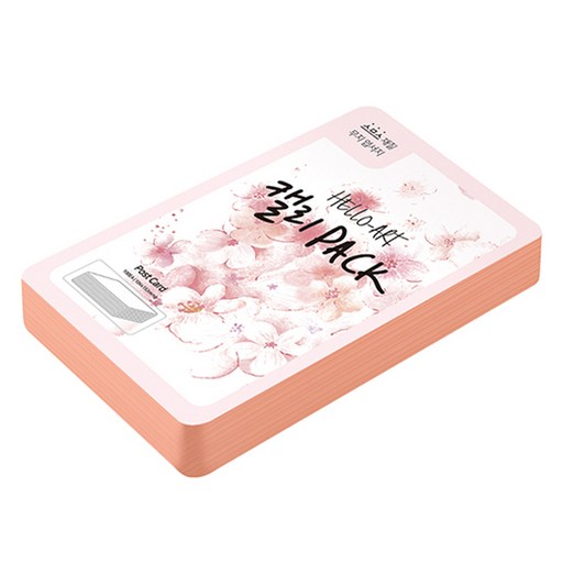 종이문화 헬로우아트캘리팩 두꺼운 스므스 엽서 200g 25 새몬