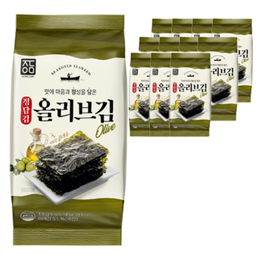 정담김 올리브 도시락김