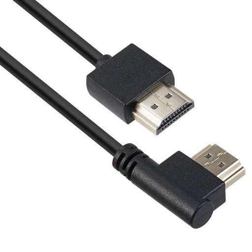 컴스마트 HDMI 초슬림 케이블 8K4K 60Hz 우향 꺾임 IH770