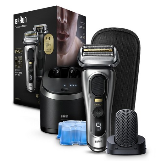 BRAUN 시리즈 9 면도기 실버