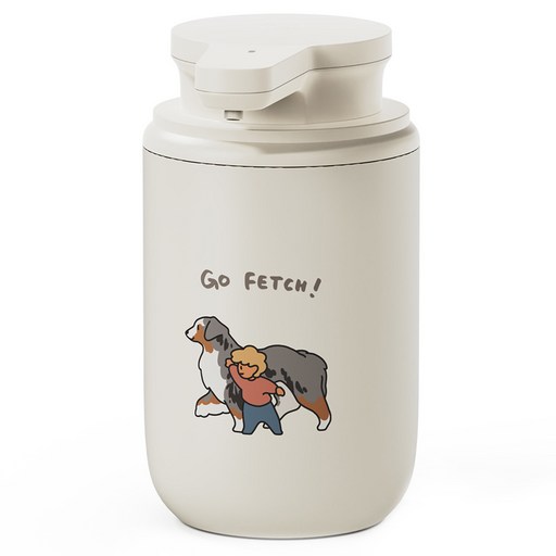 무아스 해피버디 아티스트 에디션 자동 손세정기 Go Fetch!