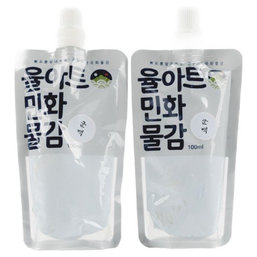 율아트 민화 물감 분채 한국화 군백 150g