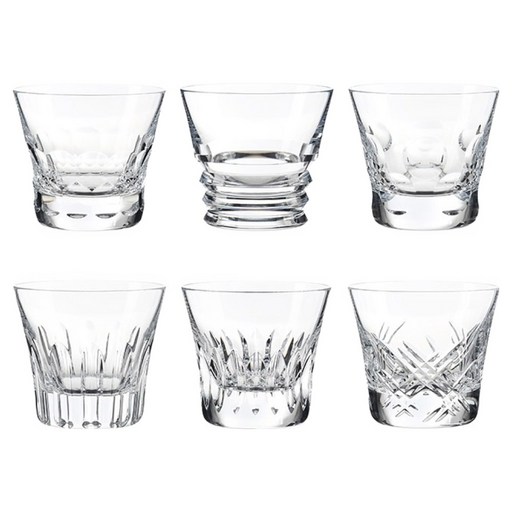 Baccarat 크리스탈 에브리데이 클래식 텀블러 6종 세트 2809854
