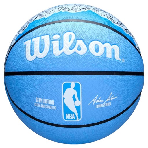 윌슨 2024 NBA 팀 시티 컬렉터 농구공 CLEVELAND CAVALIERS WZ4033806XB7