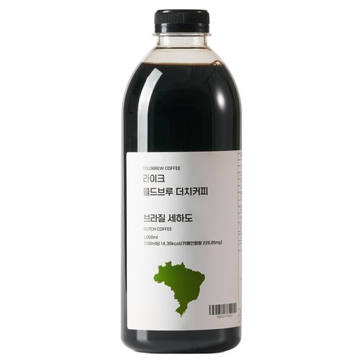 라이크커피 브라질 세하도 더치커피