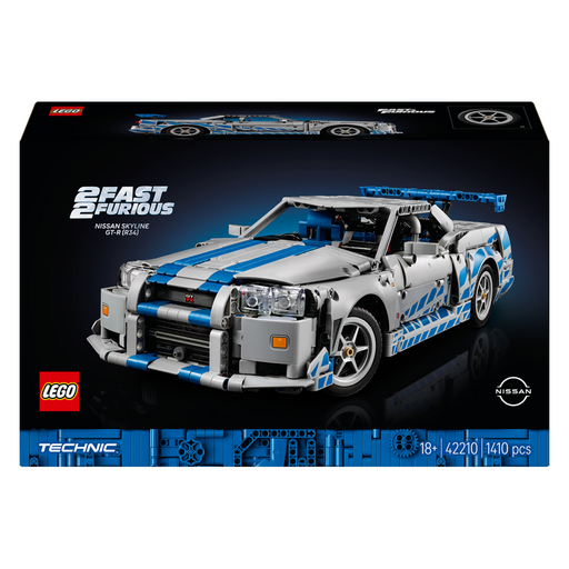 레고 테크닉 42210 패스트 퓨리어스 2 Nissan Skyline GT-R R34