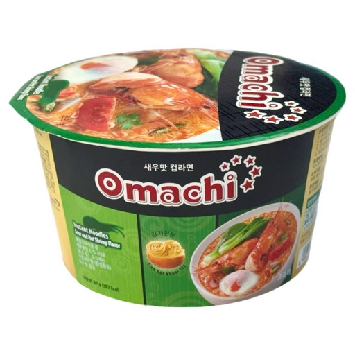 오마치 컵라면 새우맛 87g
