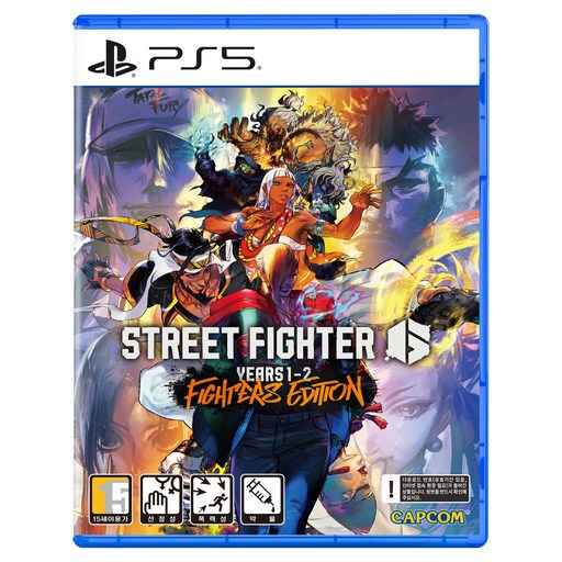 플레이스테이션 캡콤 PS5 스트리트 파이터 6 Years 1-2 파이터즈 에디션