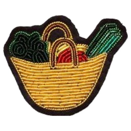 MACON&LESQUOY 브로치 BASKET NNN NN