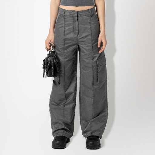 [LCDC] HANKJOBENHAVN PIGMENT WASH NYLON BAGGY TROUSERS