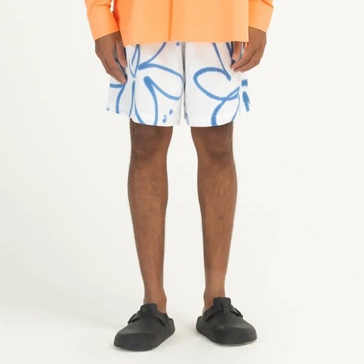 [LCDC] SUKUHOME BLUE POPPY HOLIDAY SHORT