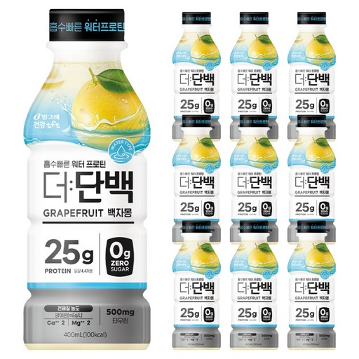 더단백 워터 프로틴 백자몽