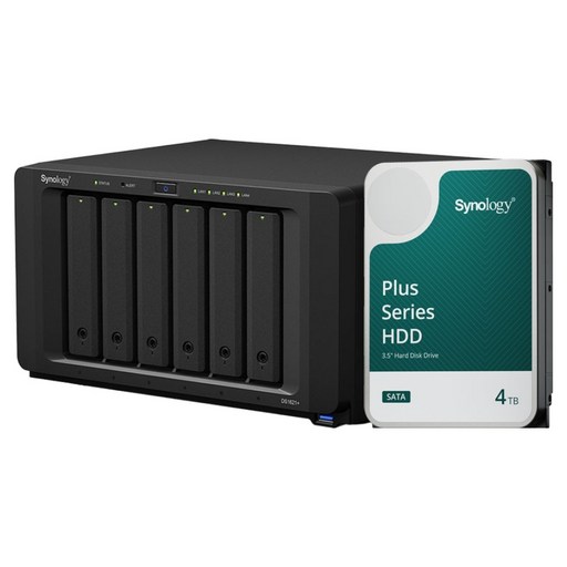시놀로지 DiskStation NAS DS1621+ + 하드 HAT3300-4T 세트