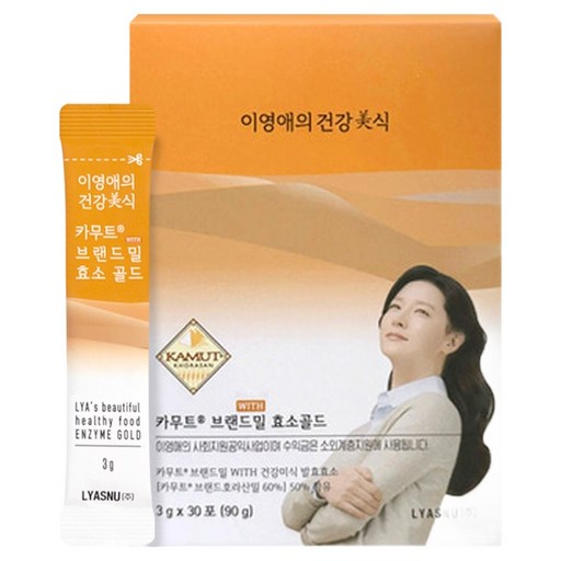 이영애의건강미식 골드 카무트 효소 30p