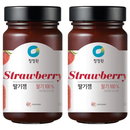 대상 청정원 딸기잼