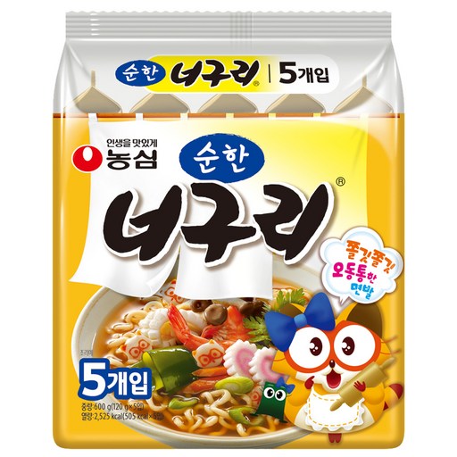 너구리 순한맛 120g