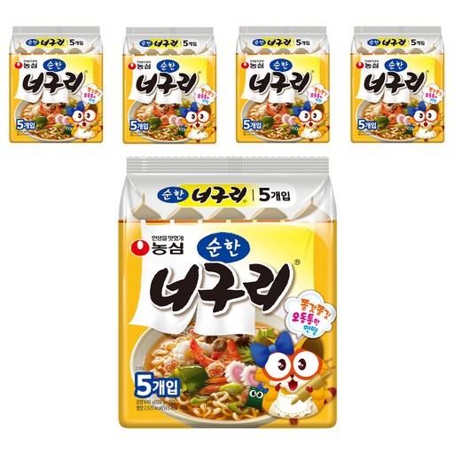 너구리 순한맛 120g