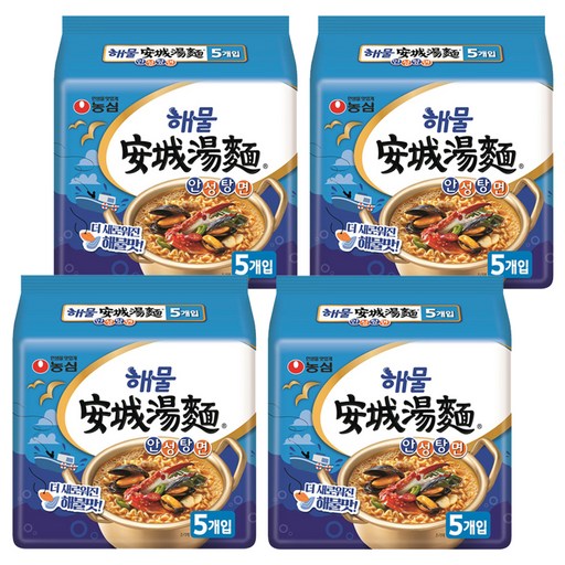 안성탕면 해물맛 112g