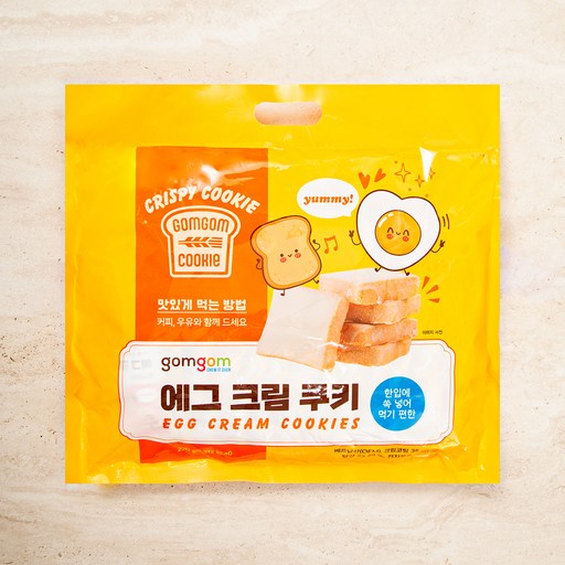 곰곰 에그크림쿠키