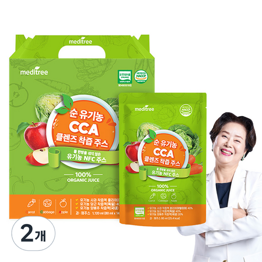 메디트리 순 유기농 CCA 클렌즈 착즙 주스 14p