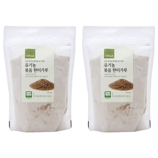 올가홀푸드 유기농 볶음 현미가루