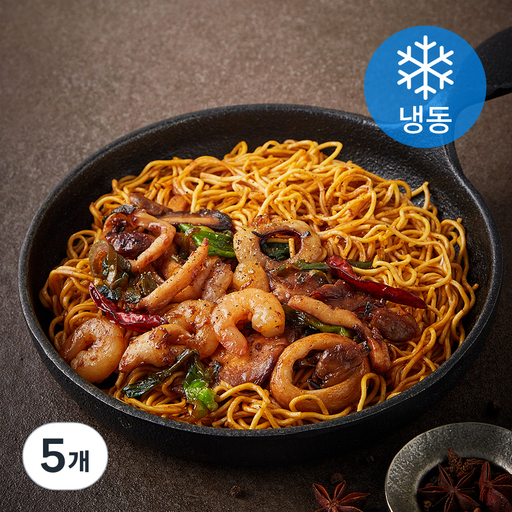 티엔미미 해물차우면 밀키트 (냉동)