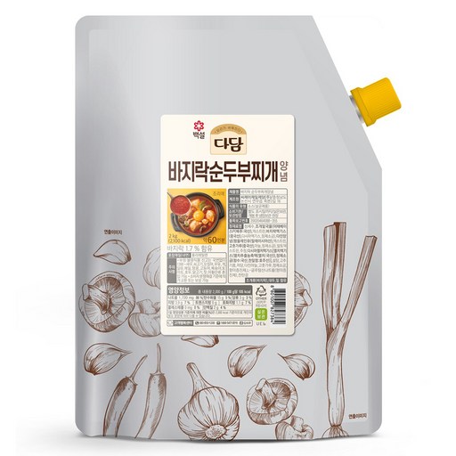 다담 순두부찌개양념