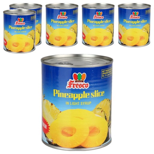 Fresco 파인애플 슬라이스 통조림