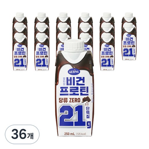 얼티브 비건 프로틴 초코