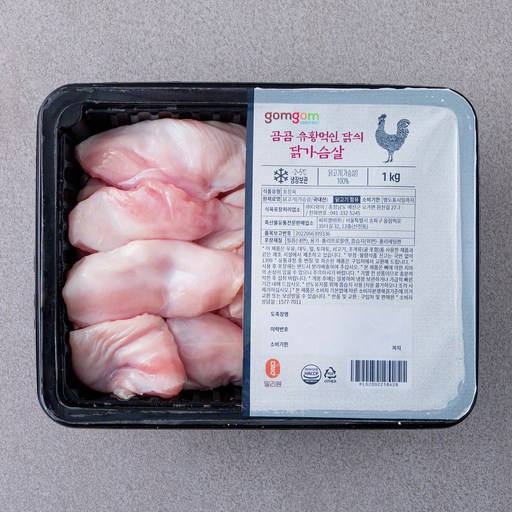 곰곰 유황먹인 닭의 닭가슴살 (냉장)