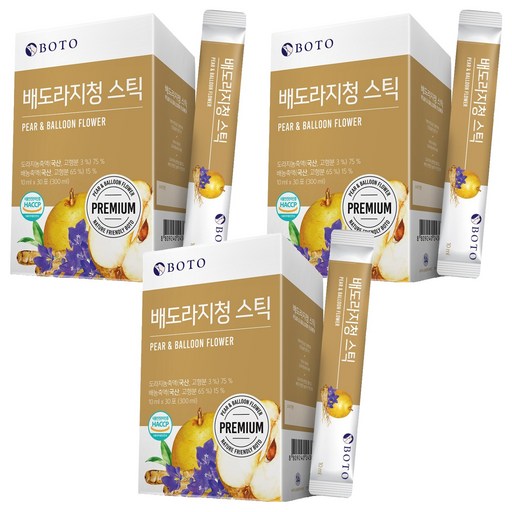 보뚜 배도라지청 스틱 30p