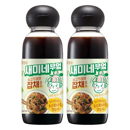 새미네부엌 쇠고기 야채 잡채소스