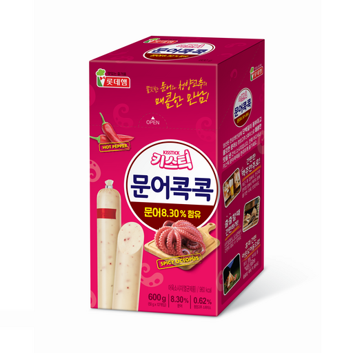 롯데웰푸드 키스틱 문어콕콕 소시지