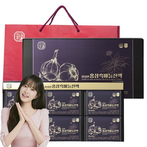 한삼인 홍삼흑마늘진액 + 쇼핑백