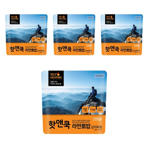 이지밥 핫앤쿡 라면애밥 김치찌개