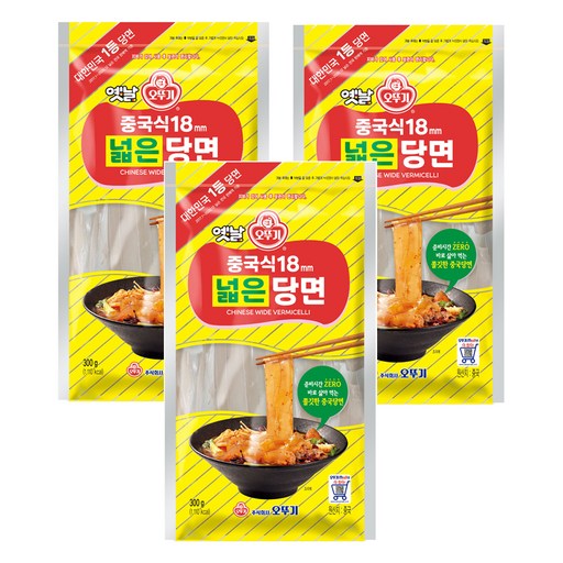 오뚜기옛날 중국식18mm 넓은당면