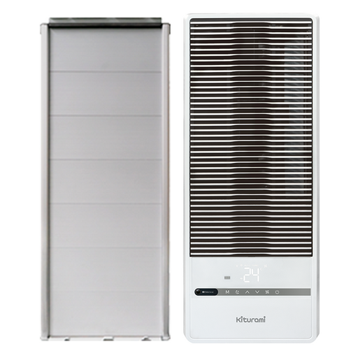 귀뚜라미 25년형 원격제어 인버터 창문형 에어컨 KAA-35W + 설치키트 세트 방문설치