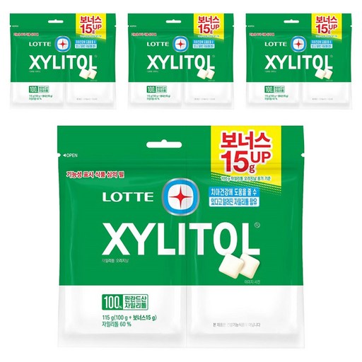 롯데자일리톨 오리지날 껌 리필