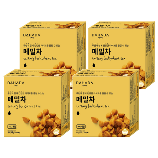 다하다 메밀차