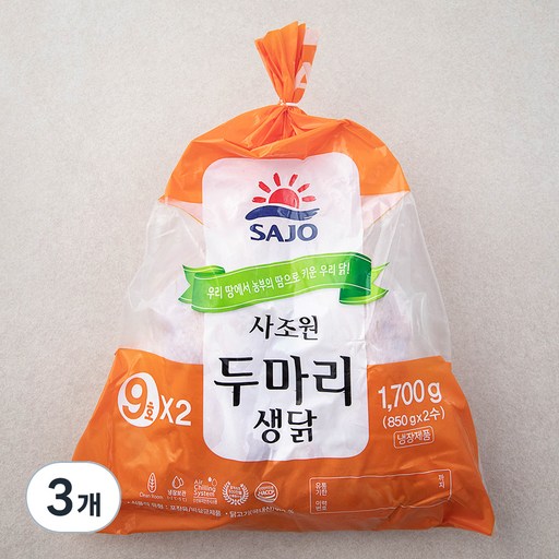 사조원 육계 9호 두마리 (냉장)